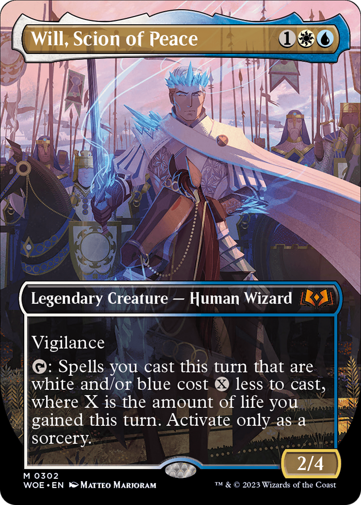 Will, Scion of Peace (Borderless) [WOE - 302]