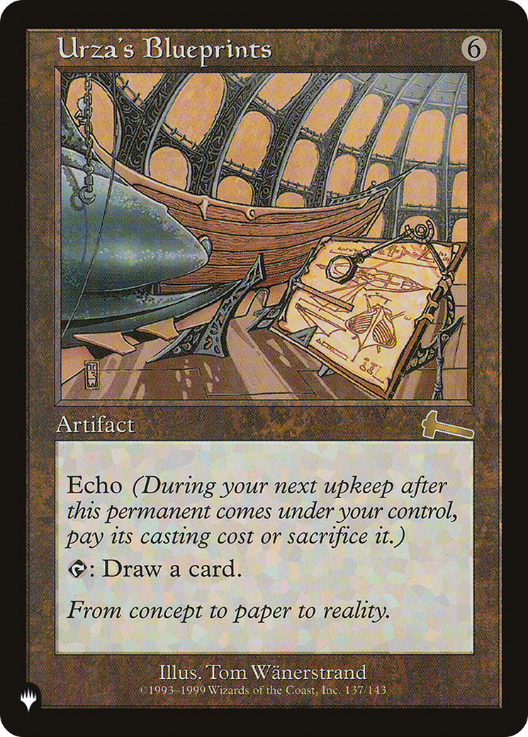 Urza's Blueprints [LIST - 137/143]