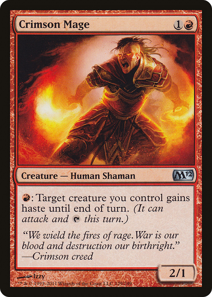 Crimson Mage [M12 - 129]
