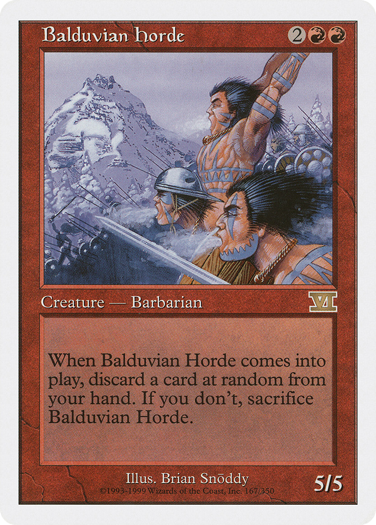 Balduvian Horde [6ED - 167]