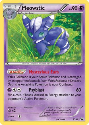 Meowstic - XY48 [PR - XY48]