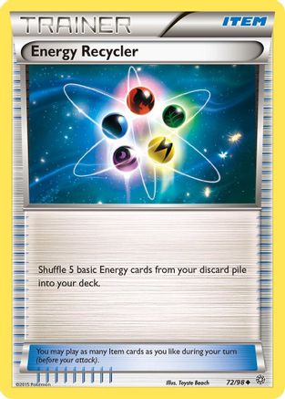 Energy Recycler 072/98  XY  Ancient Origins - Uncommon
