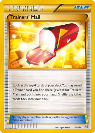 Trainers' Mail (Secret) [AOR - 100/98]