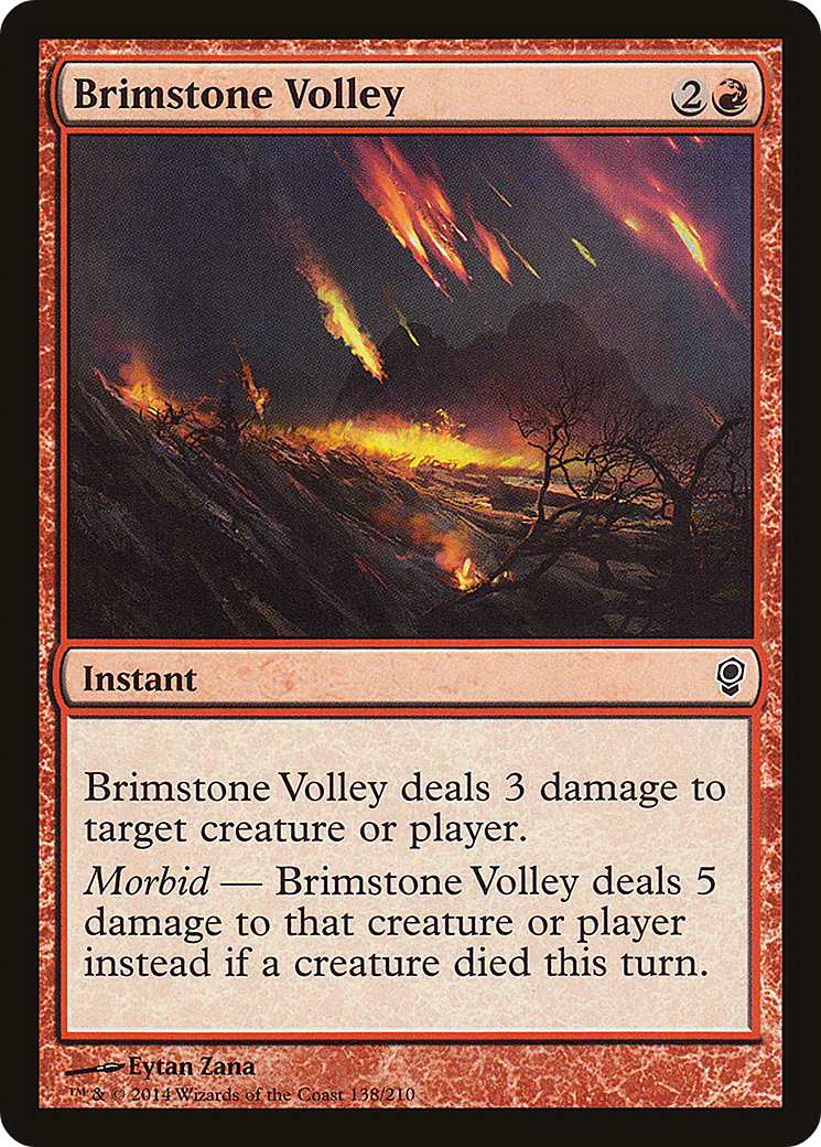 Brimstone Volley [CNS - 138]