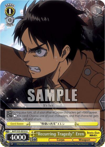 "Recurring Tragedy" Eren [AOT/S35 - AOT/S35-E010 U]