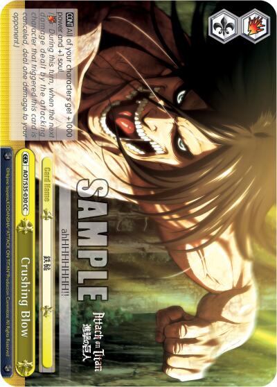 Crushing Blow [AOT/S35 - AOT/S35-E030 CC]