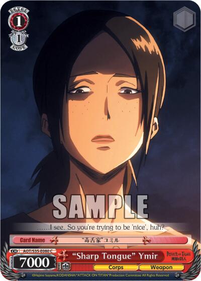 "Sharp Tongue" Ymir [AOT/S35 - AOT/S35-E080 C]
