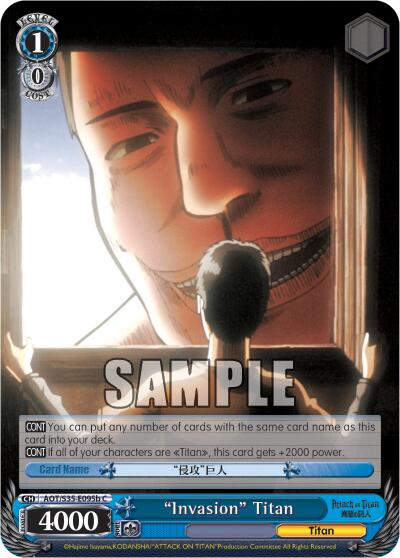 "Invasion" Titan (B) [AOT/S35 - AOT/S35-E095b C]