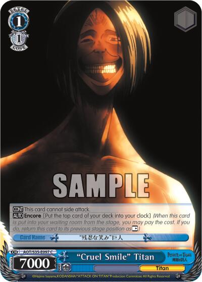 "Cruel Smile" Titan [AOT/S35 - AOT/S35-E097 C]