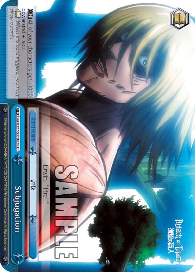 Subjugation [AOT/S35 - AOT/S35-E100 CC]