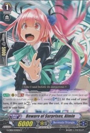 Beware of Surprises, Almin (G-CB01/034EN) - G-CB01: Academy of Divas