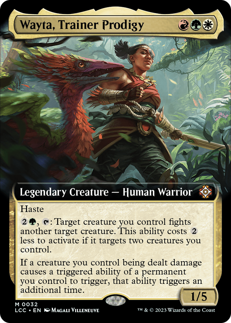 Wayta, Trainer Prodigy (Extended Art) [LCC - 32]