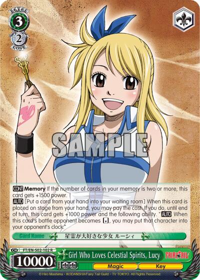 Girl Who Loves Celestial Spirits, Lucy [FT/EN-S02 - FT/EN-S02-102 R]