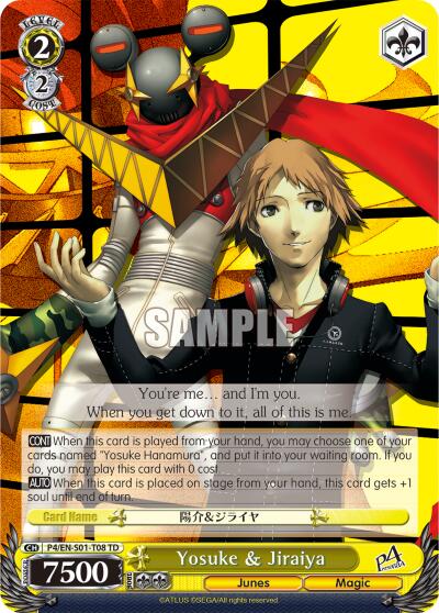 Yosuke & Jiraiya [P4/EN-S01 - P4/EN-S01-T08 TD]