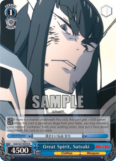 Great Spirit, Satsuki [KLK/S27 - KLK/S27-E076 R]