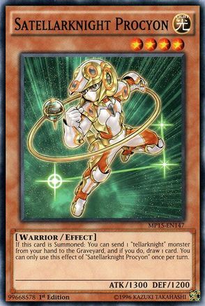 Satellarknight Procyon (MP15-EN147) - 2015 Mega-Tins Mega Pack 1st Edition