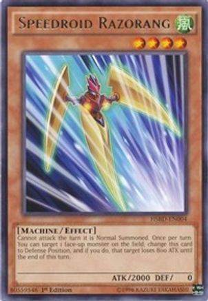 Speedroid Razorang (HSRD-EN004) - High-Speed Riders 1st Edition