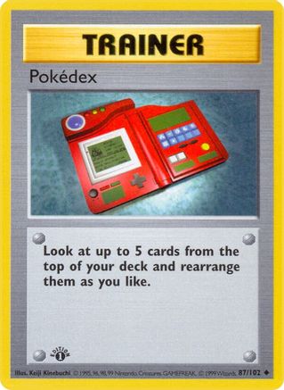 Pokedex 087  - Unlimited Base Set Shadowless - Uncommon