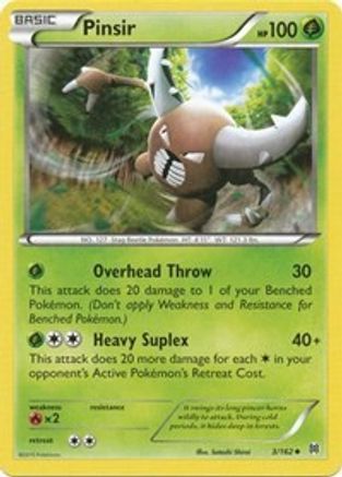 Pinsir [BKT - 3/162]