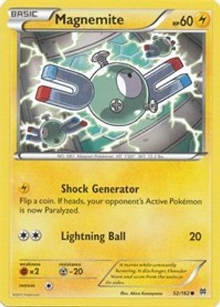 Magnemite (52) [BKT - 52/162]