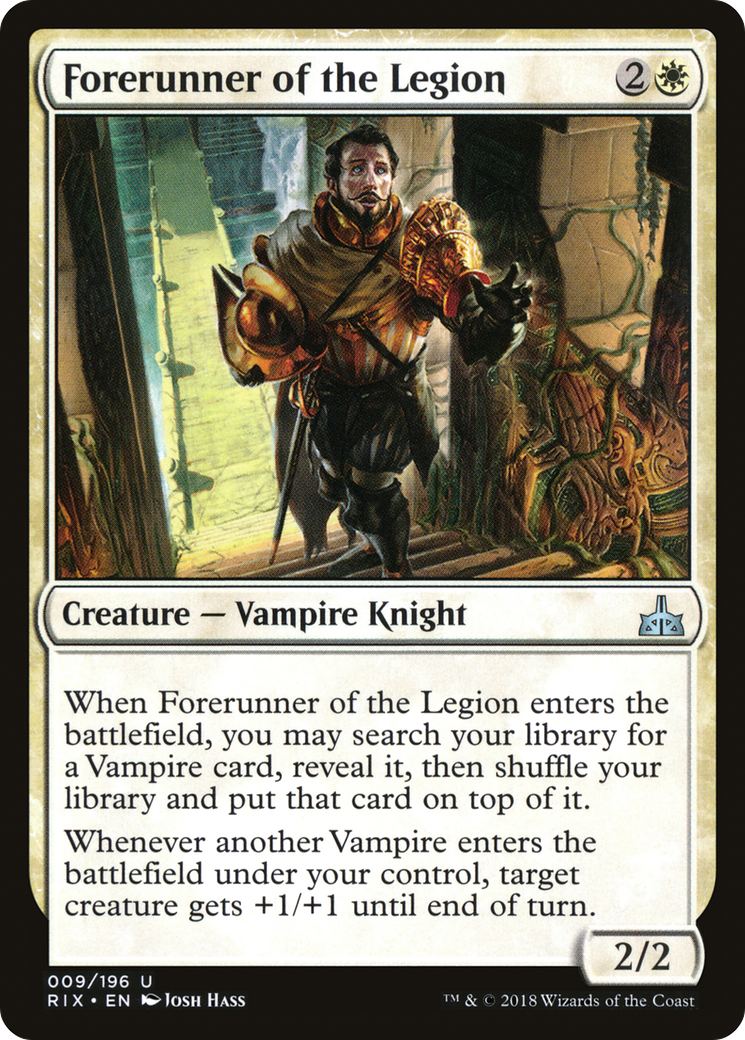 Forerunner of the Legion [RIX - 9]