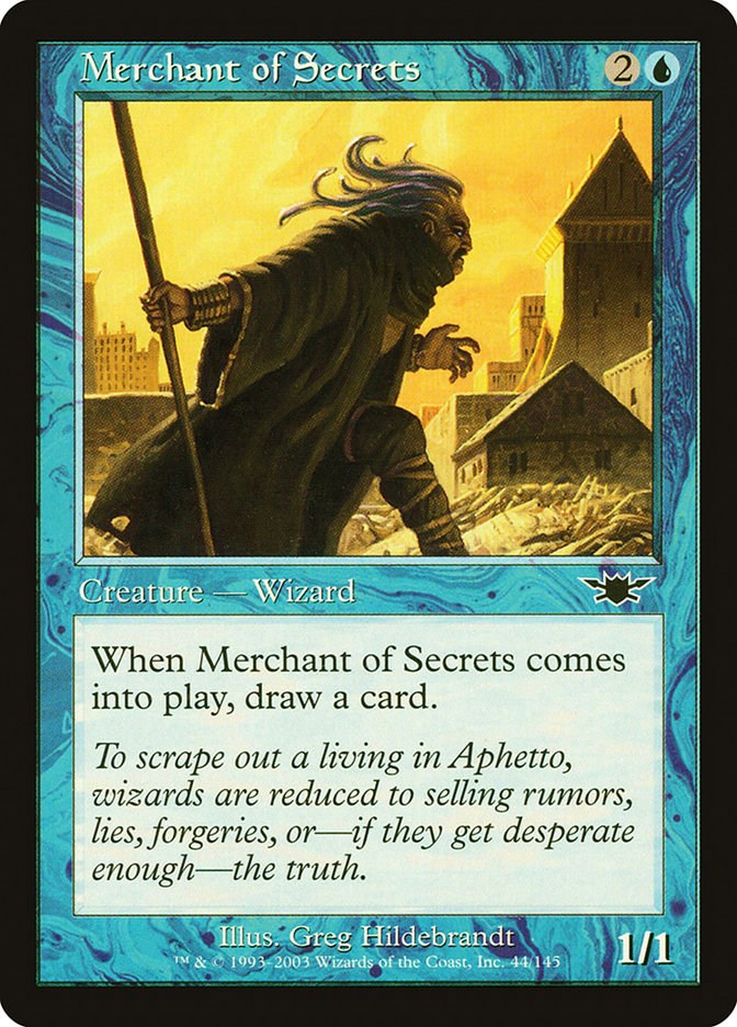 Merchant of Secrets [LGN - 44]