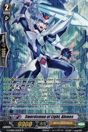 Swordsman of Light, Ahmes (SP) (G-CMB01/S03EN) - G-CMB01: Vanguard & Deletor