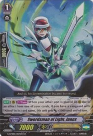 Swordsman of Light, Junos (G-CMB01/007EN) - G-CMB01: Vanguard & Deletor