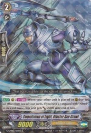 Swordsman of Light, Blaster Axe Grawl (G-CMB01/015EN) - G-CMB01: Vanguard & Deletor