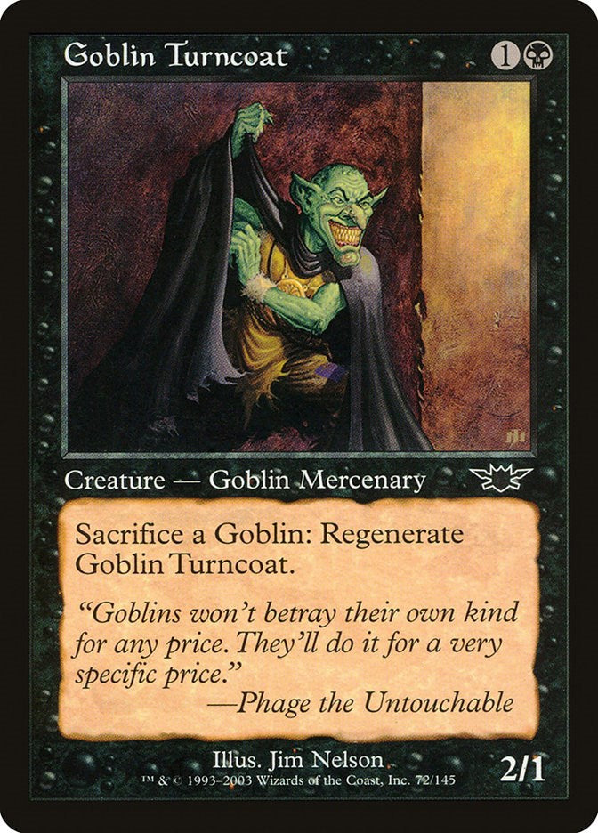Goblin Turncoat [LGN - 72]