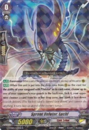 Sprout Deletor, Luchi (G-CMB01/025EN) - G-CMB01: Vanguard & Deletor