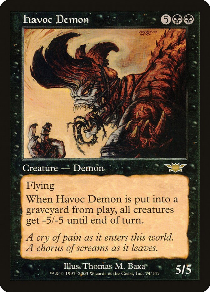 Havoc Demon [LGN - 74]