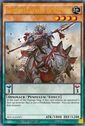 Samurai Cavalry of Reptier (ENSP1) (DOCS-ENSP1) - Dimension of Chaos Limited