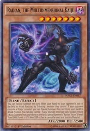 Radian, the Multidimensional Kaiju (DOCS-EN087) - Dimension of Chaos Unlimited