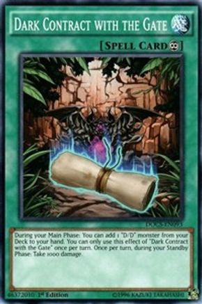 Dark Contract with the Gate (DOCS-EN093) - Dimension of Chaos 1st Edition