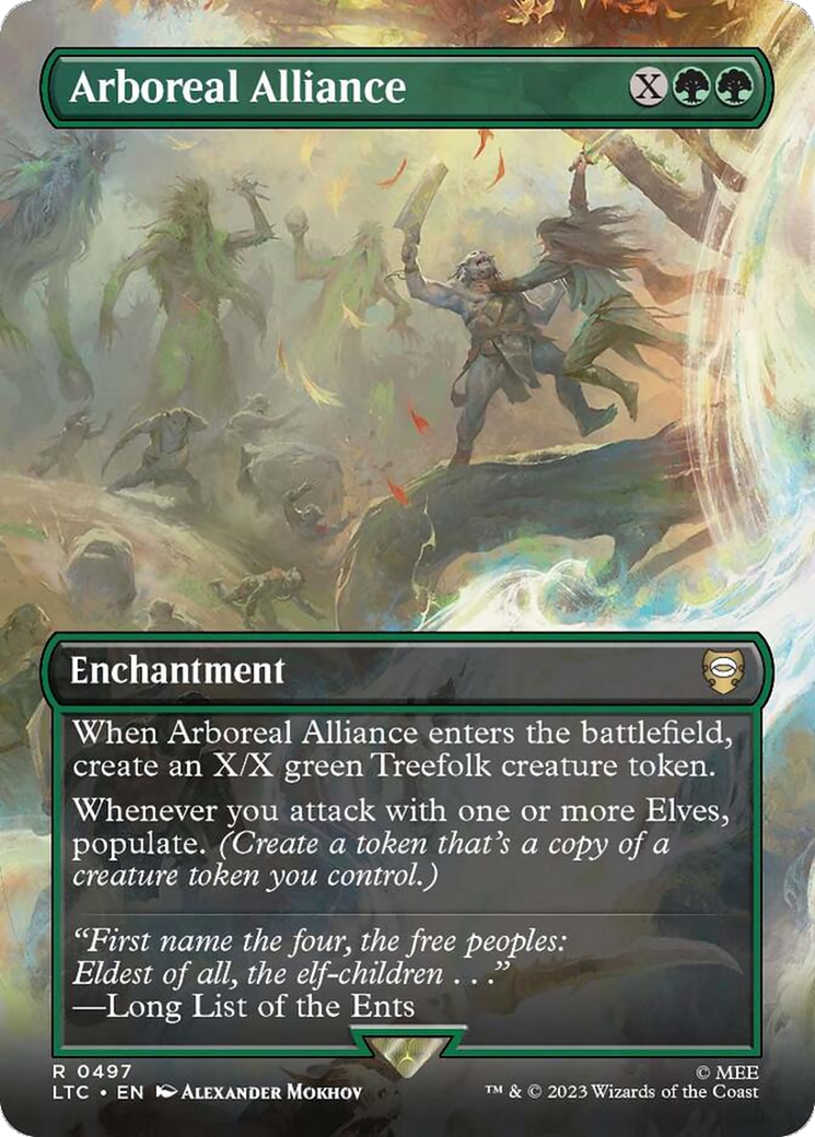 Arboreal Alliance (Borderless) [LTC - 497]