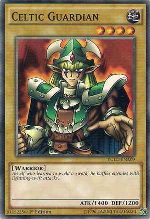 Celtic Guardian (YGLD-ENA09) - King of Games: Yugi's Legendary Decks 1st Edition