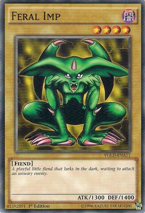 Feral Imp (YGLD-ENA11) - King of Games: Yugi's Legendary Decks 1st Edition