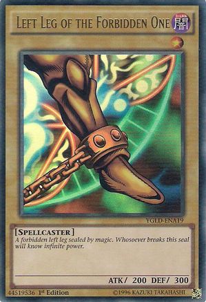 Left Leg of the Forbidden One [YGLD - YGLD-ENA19]