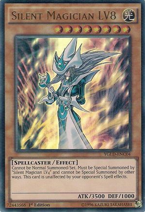 Silent Magician LV8 (YGLD-ENC04) - King of Games: Yugi's Legendary Decks Unlimited