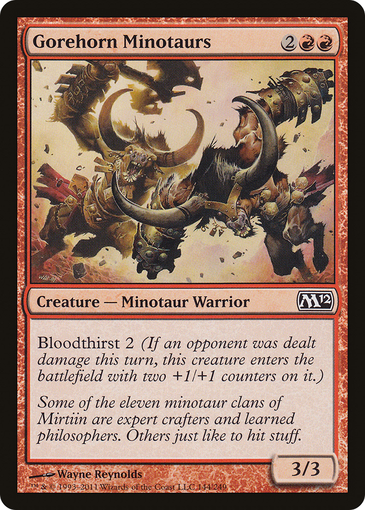 Gorehorn Minotaurs [M12 - 144]