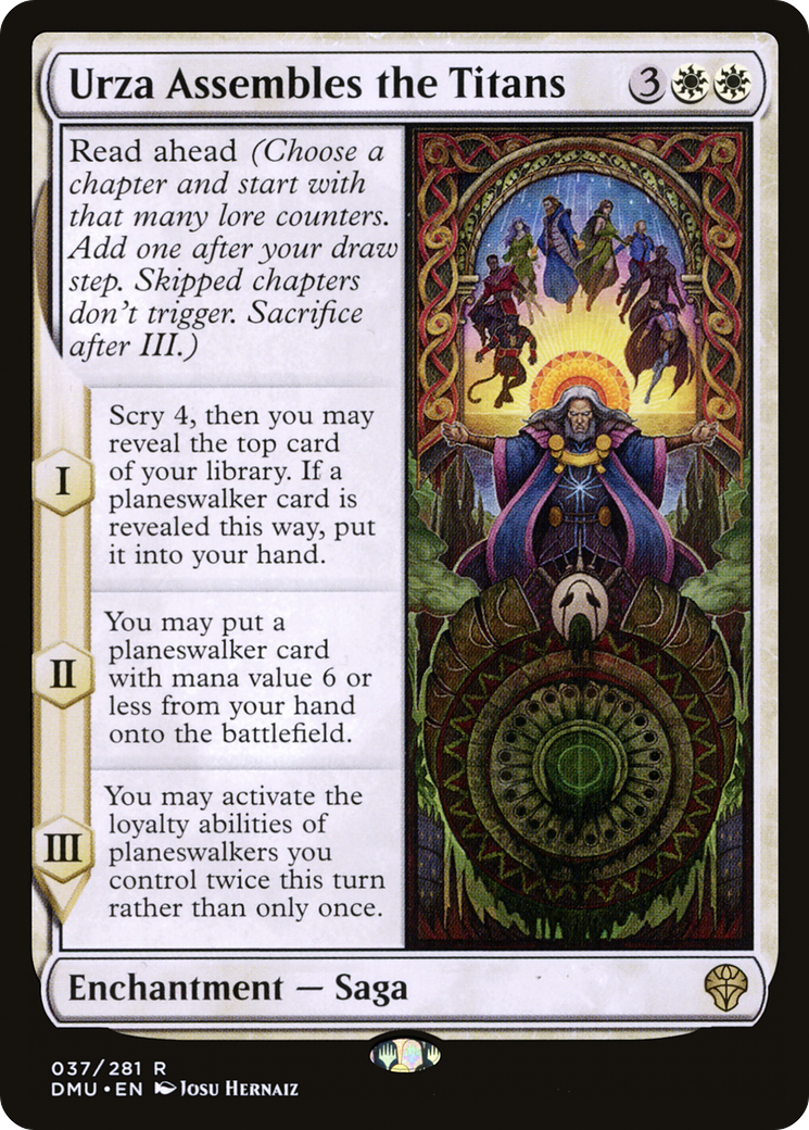 Urza Assembles the Titans [DMU - 37]
