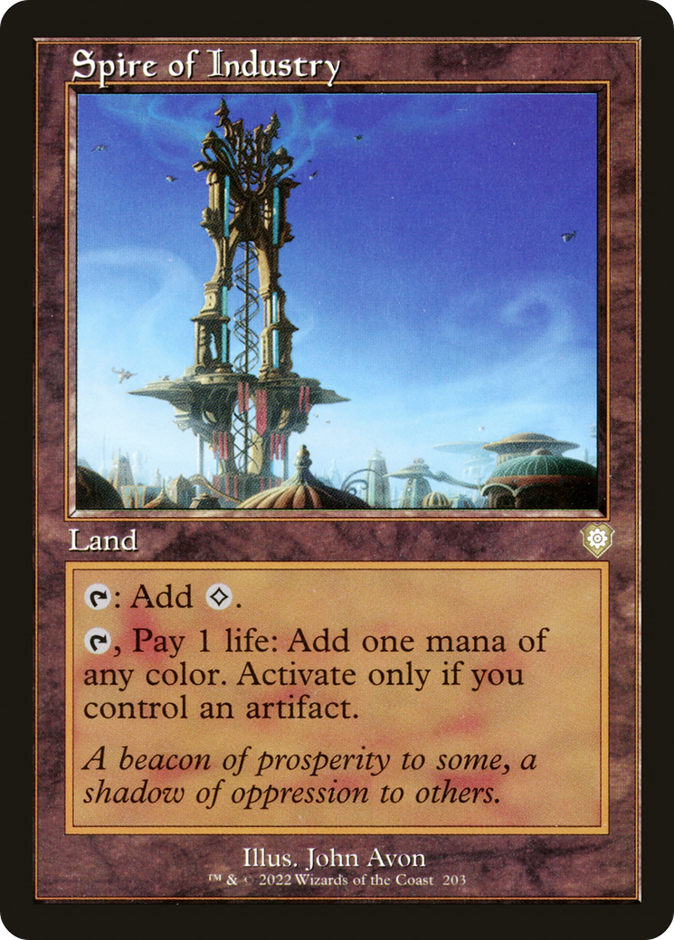 Spire of Industry (Retro Frame) [BRC - 203]