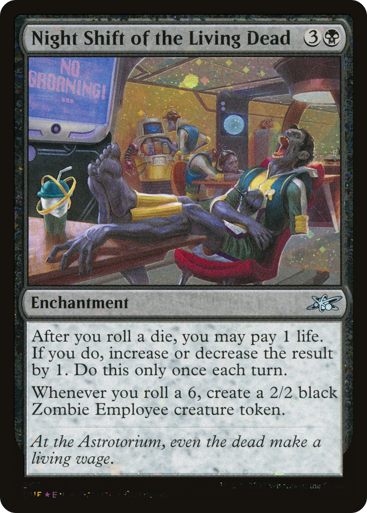 Night Shift of the Living Dead (Galaxy Foil) [UNF - 367]