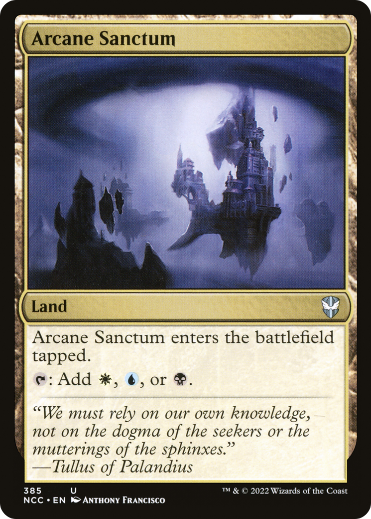 Arcane Sanctum [NCC - 385]