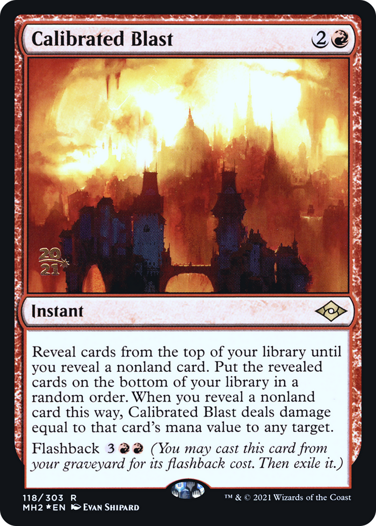 Calibrated Blast [PRE - 118]
