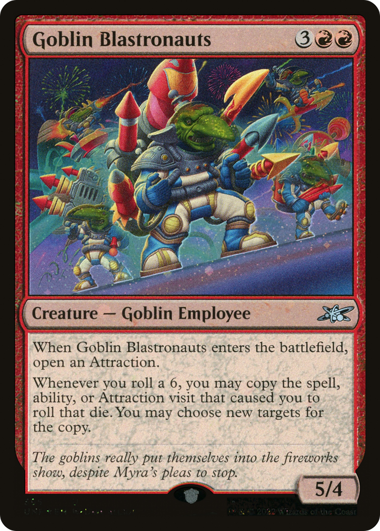 Goblin Blastronauts (Galaxy Foil) [UNF - 395]