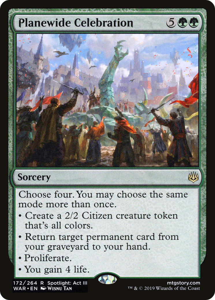 Planewide Celebration [WAR - 172]