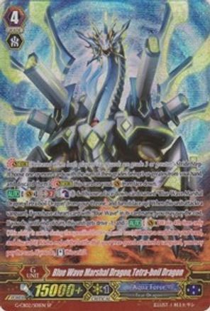 Blue Wave Marshal Dragon, Tetra-boil Dragon (SP) (G-CB02/S01EN) - G-CB02: Commander of the Incessant Waves