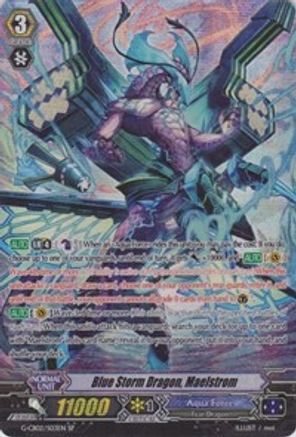 Blue Storm Dragon, Maelstrom (SP) (G-CB02/S03EN) - G-CB02: Commander of the Incessant Waves